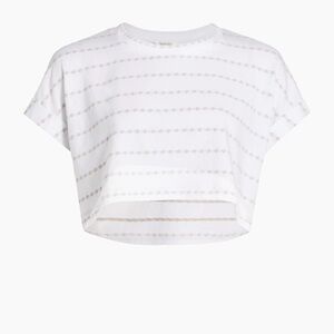 NWOT Splendid Skyler Cotton Blend Crop Top Size Small